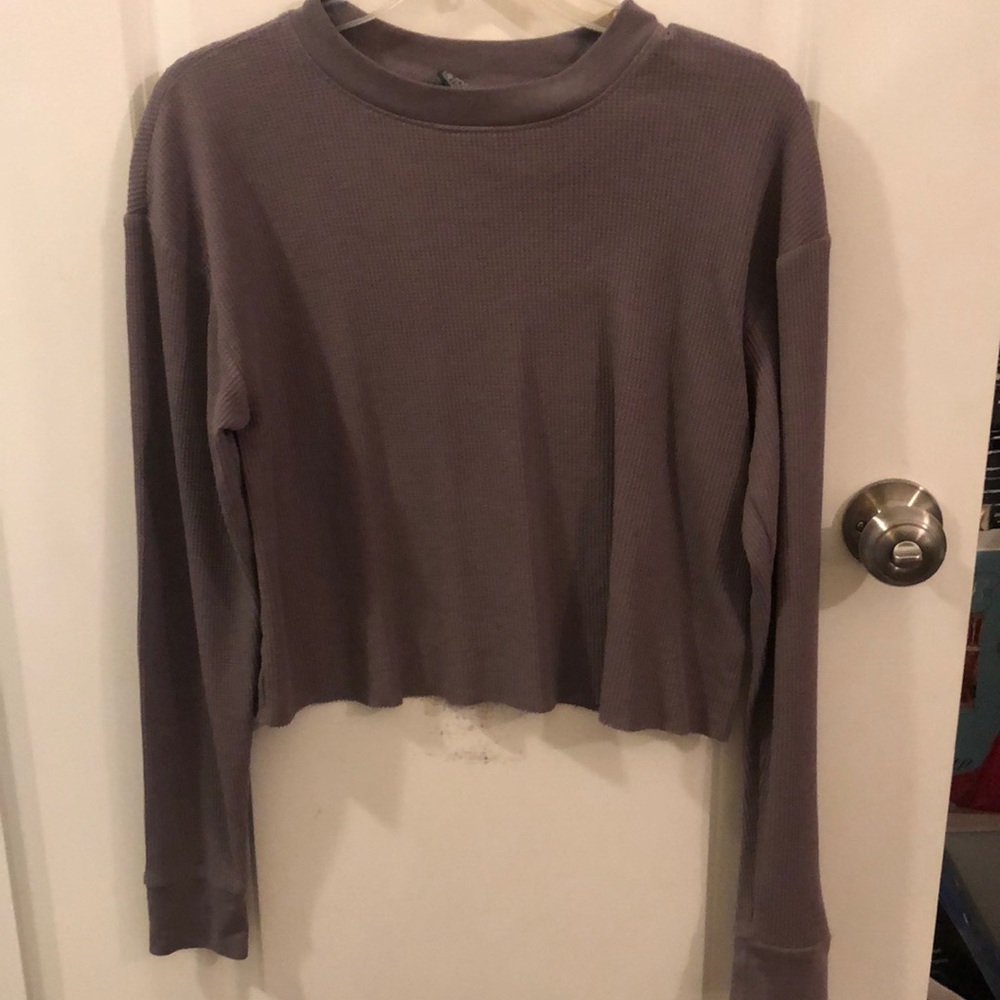 Dark purple long sleeve